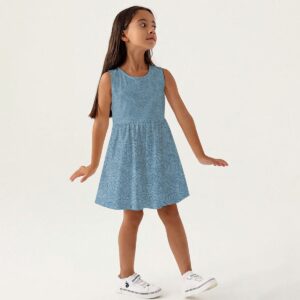 Monstera A-Line Dress