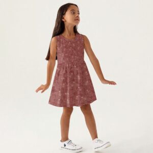 Hibiscus A-Line Dress