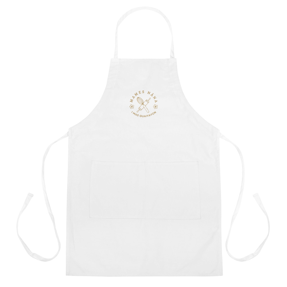 MAMES NÅNA – I Mas Guaiyayon | White Embroidered Apron